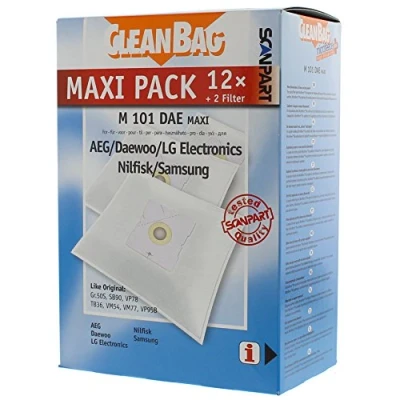 Imagen de Bolsas de aspirador Menz &amp;Konecke 2687422101 M 101 Dae 3, 4 Recambios, Microfleece+