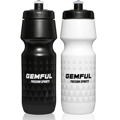 Imagen de GEMFUL Botella de Agua Bicicleta Deportiva Sin BPA 750ml 2 Unidades