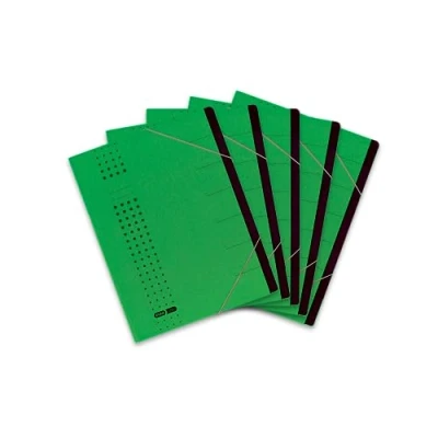 Imagen de Elba Sorting File Chic, 7 Compartments, Carton Green Archivador (7 Green, 315 mm, 250 Verde)