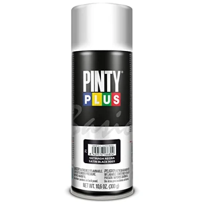 Imagen de PINTY PLUS Pintura en spray BASIC 520cc Satin. Negro 9005