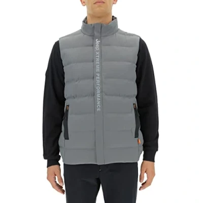 Imagen de JEEP O102619 G459 XP MAN TECH PUFFER VEST With Pockets JX22A Hombre Castlerock M