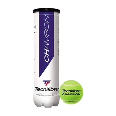 Imagen de Tecnifibre Champion Pelotas de Tenis, Adultos Unisex, Amarillo, No se Aplica