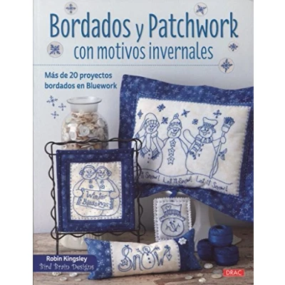 Imagen de Bordados Y Patchwork Con Motivos Invernales (EL LIBRO DE)