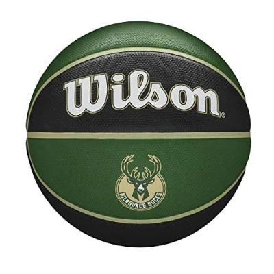 Imagen de Wilson NBA TEAM TRIBUTE BSKT MIL Bucks, Milwaukee 7 (WTB1300IDMIL)