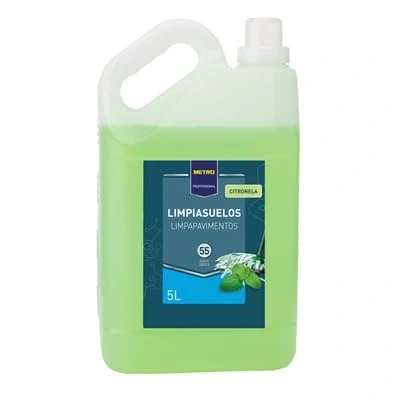 Imagen de LIMPIASUELOS PROFESIONAL 5 L DIFERENTES OLORES (FREGASUELOS METRO PROFESSIONAL) (1, Citronela)