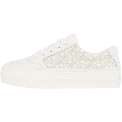 Imagen de Tommy Hilfiger Monogram Zapatillas, Mujer, Talla: 42, Ivory petal Zapatos