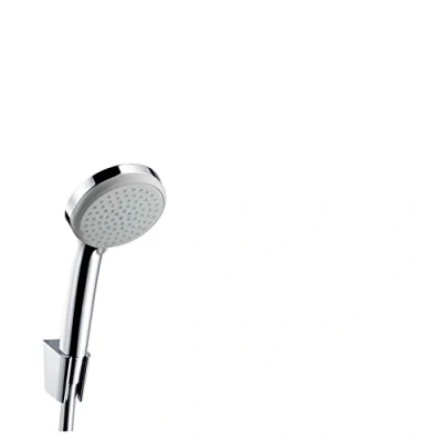Imagen de Hansgrohe 27575000 Croma 100 Mono Set de soporte ducha con flexo 160 cm, 1,60 m