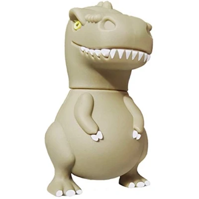 Imagen de Ulticool Dinosaurio Reptil 32 GB Memoria Almacenamiento de Datos USB Flash Pen Drive Memory Stick Diseño único y Original Gran Regalo cumpleaños para niño/niña Verde