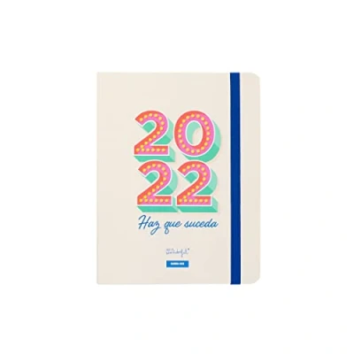Imagen de Mr. Wonderful Agenda 2022 Semanal Haz que suceda, Multicolor (WOA11333ES)