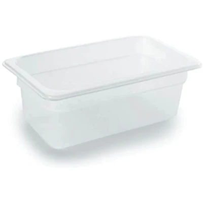 Imagen de Lacor 66320 Cubeta Polipropileno GN 1/3, Apilable, Cierre hermético, Facil Limpieza, Libre BPA, Apto para lavavajillas, 40ºC / 70ºC, 176 x 325 200 mm, 390g, traslúcido.