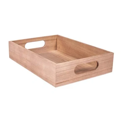 Imagen de Rayher Bandeja de madera con asas, personalizable, 24x17x5 cm, FSC, 62958505