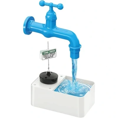 Imagen de Magic Water Tap Green Science Construye un Grifo de Agua para bombear Kit científico Niños 5+ Actividad Stem