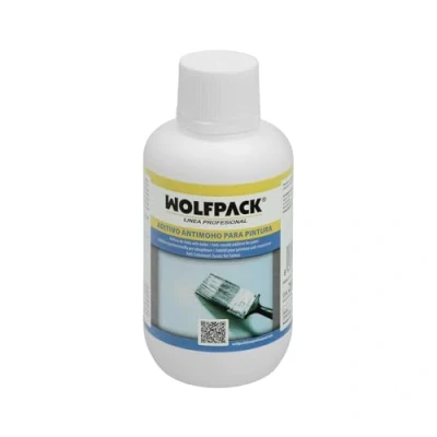 Imagen de WOLFPACK LINEA PROFESIONAL Antimoho Pared Aditivo Para Pintura 250 ml