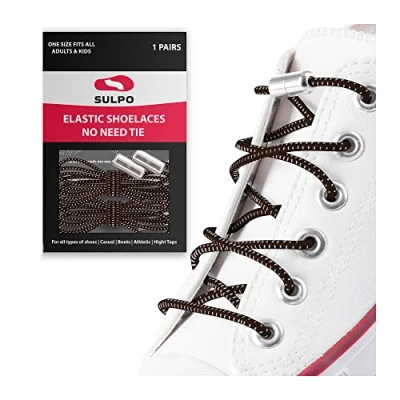Imagen de SULPO Cordones Elásticos Sin Necesidad de Atar con Cierre Metal