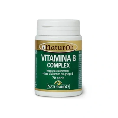 Imagen de Naturando Vitamina B Complex Complemento Alimenticio Que Contiene Vitaminas Del Grupo B, C Y E 70 cápsulas
