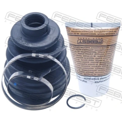 Imagen de FEBEST 0215 F15T Fuelle Palier lado de engranaje NBR (caucho nitril butadieno) VOLKSWAGEN: Polo IV Hatchback, V NISSAN: Qashqai 2