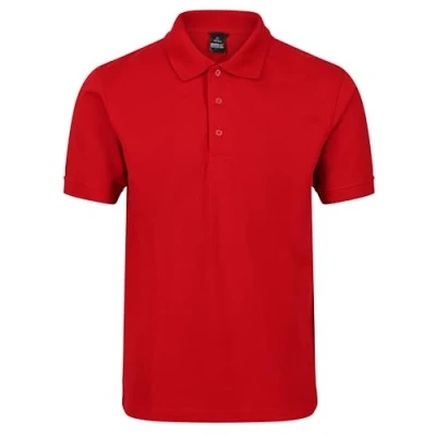 Imagen de Regatta Classic 65/35 3 Button Placket Polo Shirt T Shirts/Polos/Vests, Hombre, Red, XL