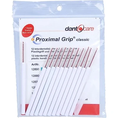 Imagen de Proximal Grip Classic Cepillos interdentales blanco fino 0,75mm 12 piezas