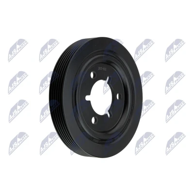 Imagen de NTY RKP PE 012 Polea de Cigüeñal 6PK 152 desacoplado, con instrucciones montaje CITROËN: C3 I Hatchback, C4 Coupé, PEUGEOT: 307 SW