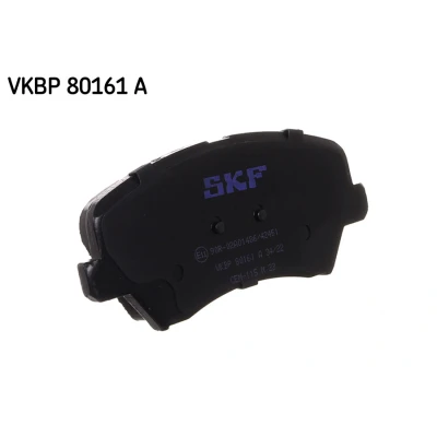 Imagen de SKF VKBP 80161 A Juego de pastillas freno con avisador acústico desgaste KIA: cee‘d II Hatchback, CARENS 4, Sportswagon