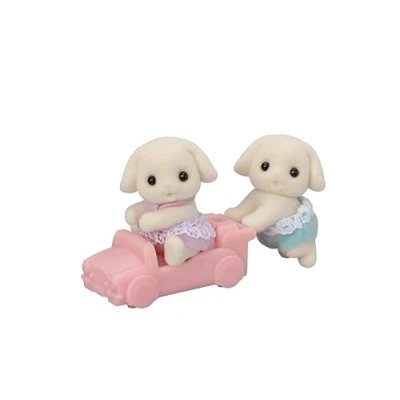 Imagen de sylvanian Families Gemelos Conejo Flor famil, Color Colorido (EPOCH 5054131057377)