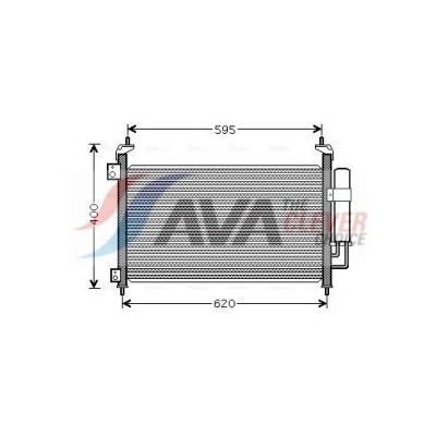 Imagen de PRASCO HD5213D Condensador con secador 15,5 10,2 Aluminio 640 HONDA: CIVIC 8 Hatchback