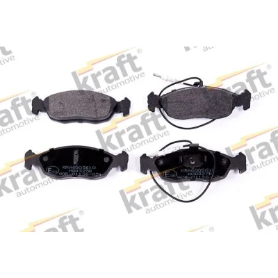 Imagen de KRAFT 6005610 Juego de pastillas freno Eje delantero con contacto avisador desgaste CITROËN: Xsara Hatchback, Coupé, Familiar