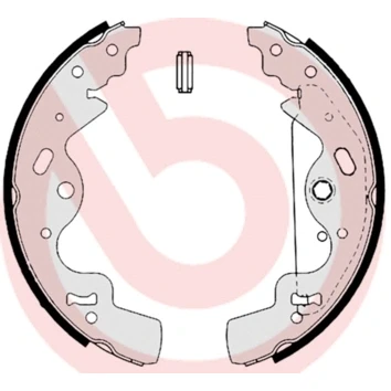 Imagen de BREMBO S 44 506 Zapatas de freno 254 45 con palanca mano LAND ROVER: Freelander I SUV, SUV Cabrio