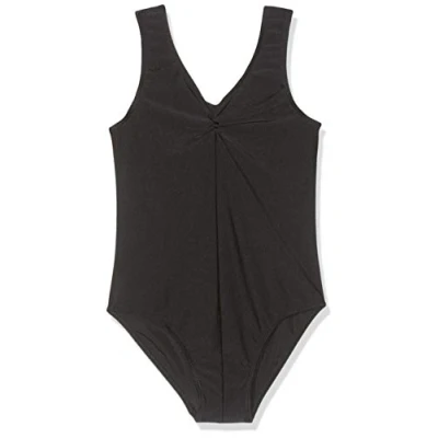 Imagen de Roch Valley Sheree Maillot de nailon y lycra para niñas, talla pequeña, color negro