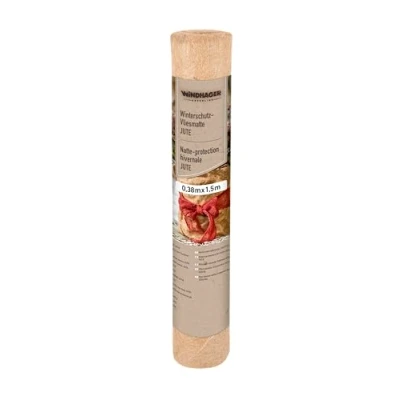 Imagen de Windhager Esterilla de Fibra para protección Invernal, Natural, 38 x 150 cm, 300 g/m²