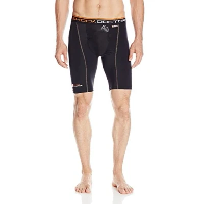 Imagen de Shock Doctor Ultra Pro Pantalón Corto de Compression con Carbon Flex Cup, Unisex Adulto, Negro, XL