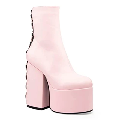 Imagen de LAMODA Master Love, Barco Ankle Mujer, Rosa PU, 36 EU