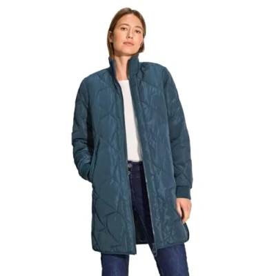 Imagen de CECIL B101021 Cazadora Larga, Dull Teal Blue, XL Mujeres