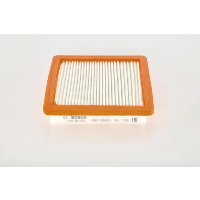 Imagen de BOSCH F 026 400 548 Filtro de aire 33,5 191 203 Cartucho filtrante NISSAN: Note II Hatchback