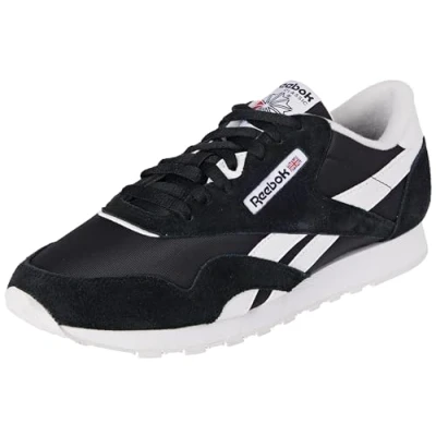 Imagen de Reebok Classic Leather MIX Zapatillas, Mujer, Talla: 35, Core black/ftwr white/ftwr white Piel/tela
