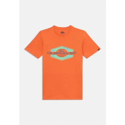 Imagen de Quiksilver Locked UP Unisex Camiseta estampada, Talla: 16a, Tigerlily