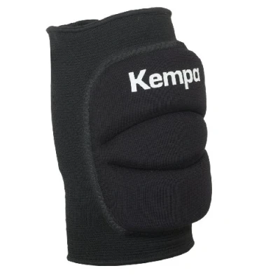 Imagen de Kempa KNEE INDOOR SUPPORT PADDED, protectores de rodilla para balonmano, voleibol, etc., hombres, mujeres, niños, protectores, 1 par, negro