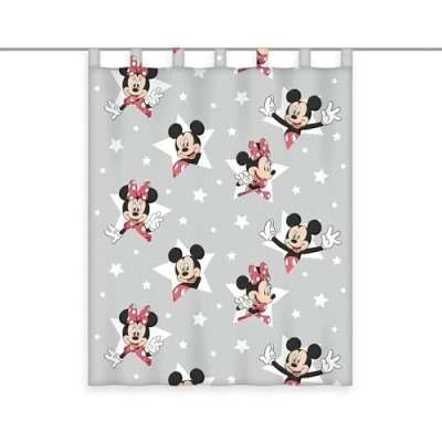 Imagen de Klaus Herding GmbH Disney Minnie &amp; Mickey Cortina (140 x 175 cm, opaca)
