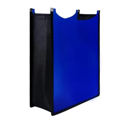 Imagen de D.RECT 6 Piezas Cuaderno Escolar Caja A4, Abierta por Arriba de Cuadernos Plástico para Carpetas, Libros, Cuadernos, Blocs y Documentos Carpeta la Mochila, Azul