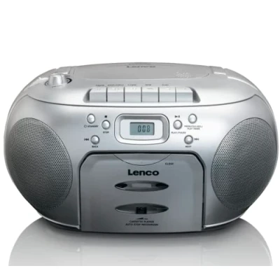 Imagen de Lenco SCD 420SI Color plata R.CD MP3 portátil
