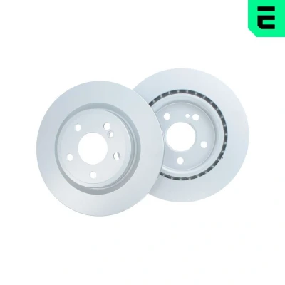 Imagen de OPTIMAL BS 9754HC Disco de freno Eje trasero 295 22 5/6 ventilado revestido altamente carbonizado