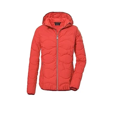 Imagen de G.I.G.A. DX mujer Chaqueta acolchada con capucha/chaqueta funcional impermeable GW 21 WMN QLTD JCKT, neon pure orange, 38, 39845 000