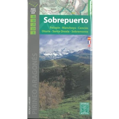 Imagen de Sobrepuerto Mapa Y Carpeta Desplegable 1:40000