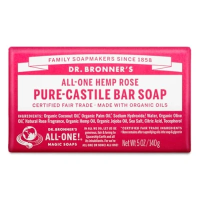 Imagen de Dr. Bronner&#039;s Magic Jabón Puro Castillo, Rosa de Cáñamo Completo, 140 g