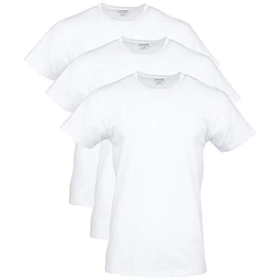 Imagen de Gildan Camisetas elásticas de algodón, múltiple Ropa Interior, Blanco ártico (Paquete 3), Large (Pack 3) para Hombre