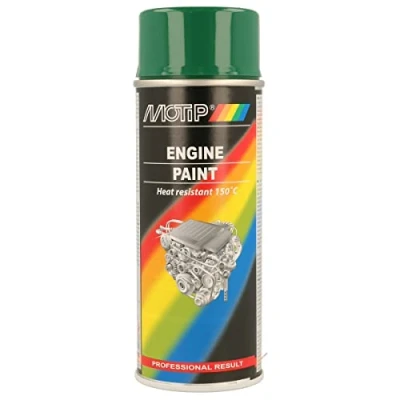 Imagen de MOTIP 04095 Laca para motor / silenciador Kompakt blue glossy 400 ml verde