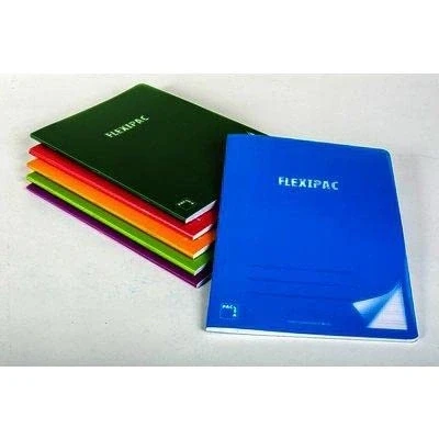 Imagen de Pacsa libreta flexipac 48 Hojas 4x4 Tapas Polipropileno a5+ 90gr Colores Surtido 6u