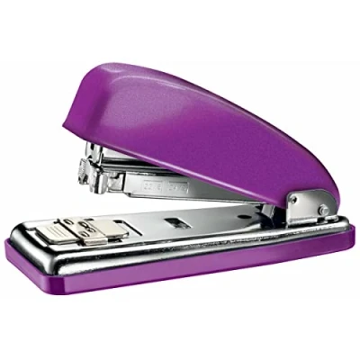 Imagen de Grapadora petrus 226 classic wow violeta metalizado capacidad 30 hojas en blister