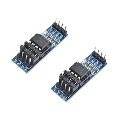 Imagen de TECNOULAB 2 uds AT24C256 I2C Interfaz módulo de Memoria EEPROM