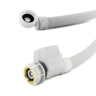 Imagen de DL pro manguera de entrada 1,5 m para Bosch Siemens Neff 11007861 Aquastop, agua 60 C lavadora, lavavajillas, lavavajillas